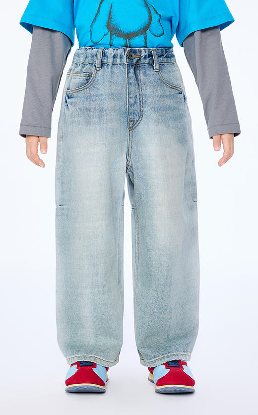 Jnby  25年秋款   牛仔长裤 1P8E13040 商品图8