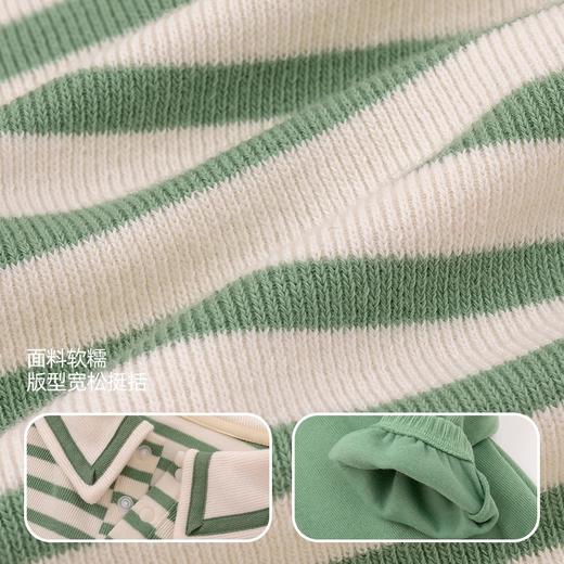 【秋季上新】嘟嘟家儿童男童女宝秋季海军领卫衣套装 商品图7