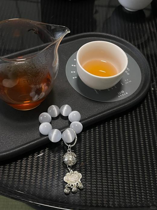 【普陀山】猫眼好运铃铛手捻 招财进宝-普陀山发货 商品图9