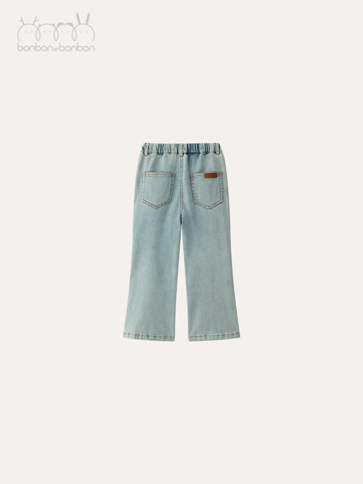 侧开叉微喇叭裤 商品图1