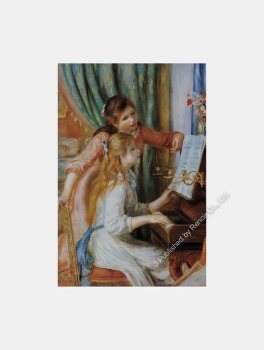 钢琴前的少女/1008片 商品图0