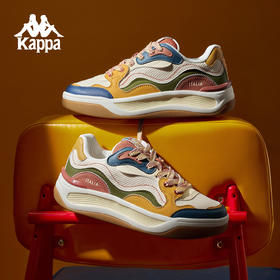 Kappa卡帕背靠背板鞋女款新款夏季情侣男女厚底增高运动休闲鞋子K0FY5CC71
