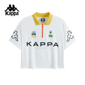 kappa卡帕背靠背运动polo衫女2025新款夏季宽松翻领短袖T恤上衣男KPDJBPD90