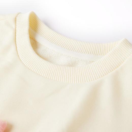 【辛巴娜娜】simbanana可爱毛球长袖卫衣春秋季女童宝宝圆领上衣 商品图2