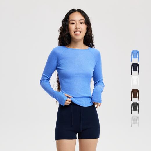 oneup羊毛插肩长袖 商品图0