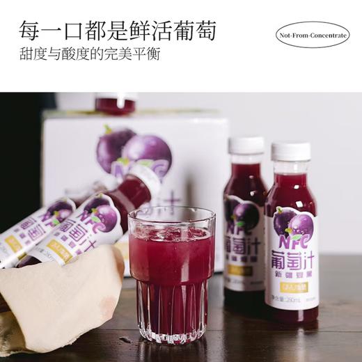 柒语·NFC夏黑葡萄汁  多规格可选  新疆原产超纯正 果香浓郁超清爽 商品图6