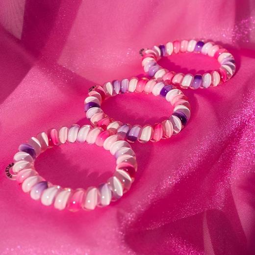 美国TELETIES电话线手环发圈两用基础纯色欧美时尚高弹力无痕发饰 商品图2