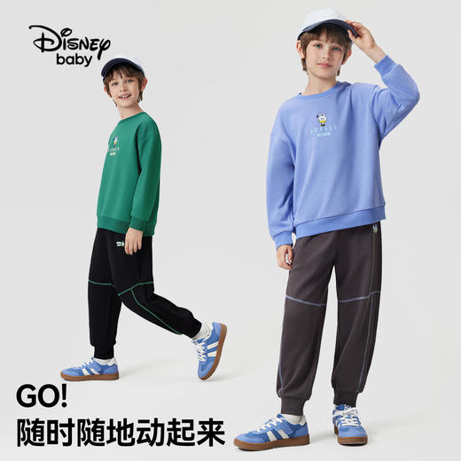 【两件套】【110-160】【迪士尼】男童春秋纯棉卫衣卫裤套装 商品图3