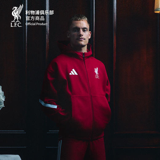 【官网同款】利物浦俱乐部 | 利物浦ANTH连帽夹克男女同款 商品图1