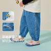 【新品】嘟嘟家儿童裤子秋装新款男童牛仔裤女童秋季洋气婴儿长裤束脚裤潮 商品缩略图1