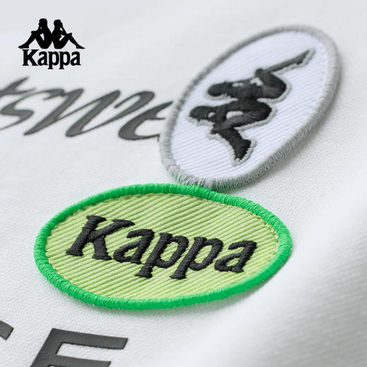 kappa卡帕背靠背运动短袖男2025新款夏季复古宽松休闲透气短袖t恤KPCJBTD91 商品图2