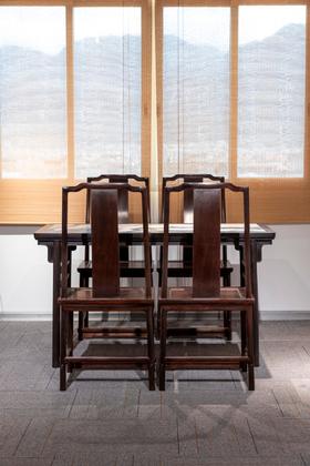 红桥红  家具严选  大红酸枝/紫光檀【书房四件套】