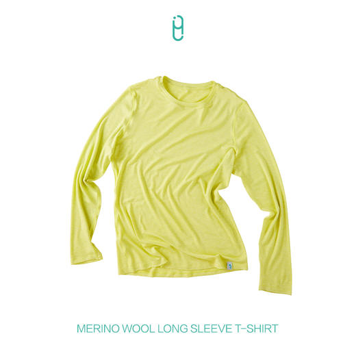 外里友好市集美利奴羊毛打底衫女套头罩衫修身显瘦圆领长袖上衣 商品图4