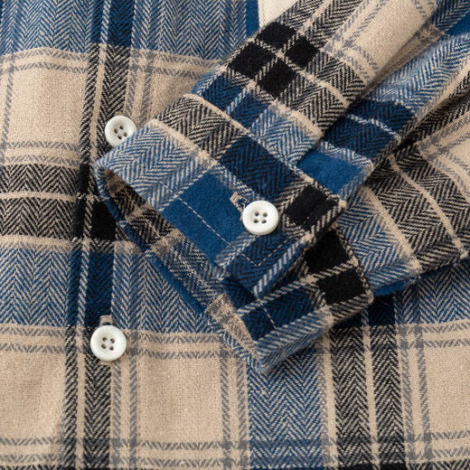 【新品】【全棉】嘟嘟家男童格子衬衫秋装女童衬衣秋季宝宝外套儿童上衣潮 商品图6