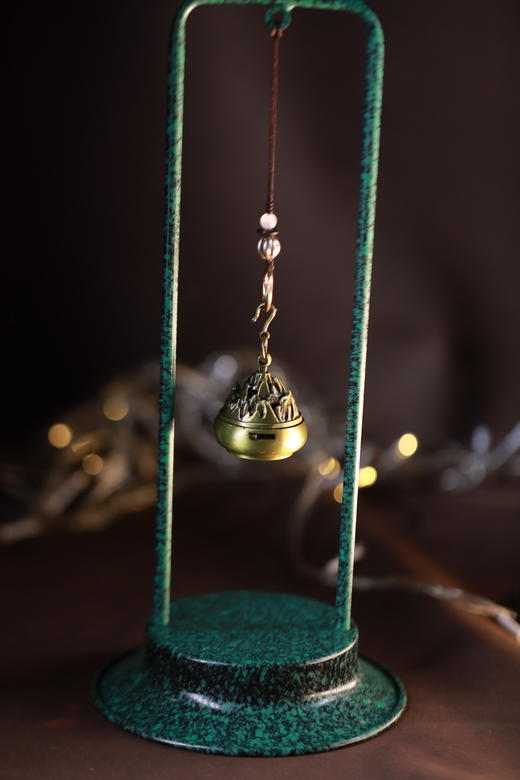 【老山檀无粘粉小盘香+悬吊炉】大梦香堂 商品图0