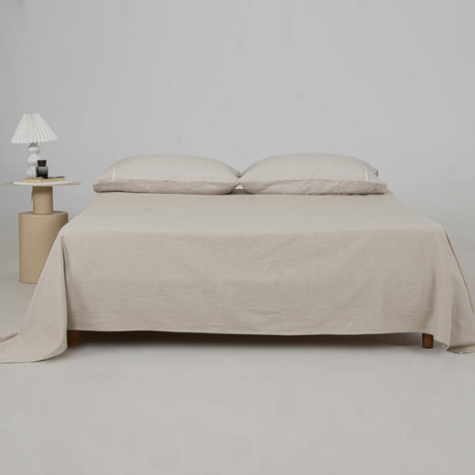 纯棉老粗布床单透气亲肤四季通用 商品图2