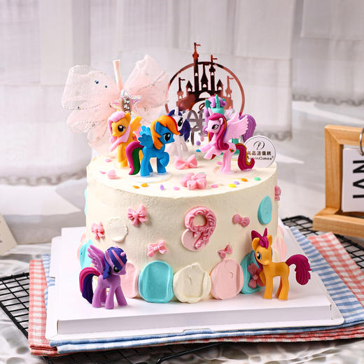 小马宝莉-鲜果奶油蛋糕，开启友谊魔法甜蜜之旅【惠州】 商品图3