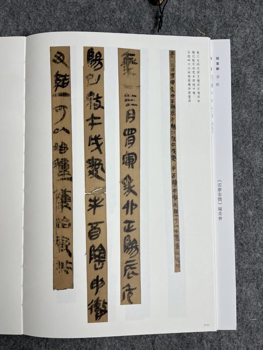 《新中国新发现书法大系:云梦秦简》 商品图3