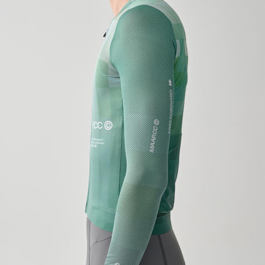 MAAP 男士 Blur Pro Air LS Jersey 3.0 疾青色 长袖骑行服 商品图2