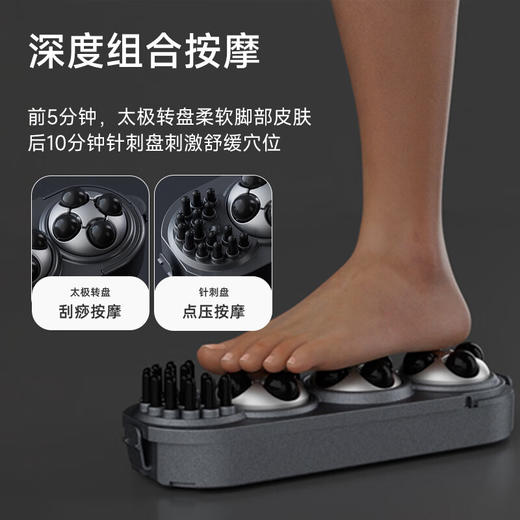 凯诗捷（KASJ）杀菌泡脚桶全自动按摩电动过膝足浴盆恒温足疗洗脚生日送长辈礼物Z201 商品图6