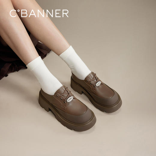 2楼千百度 24年秋季新品 牛津鞋 A24455306 商品图0