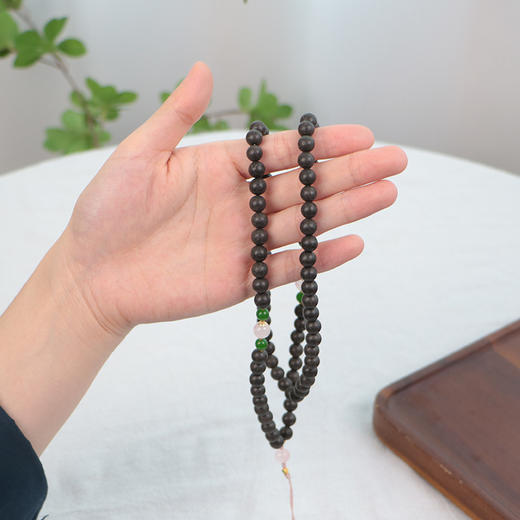 黑龙涎：光珠8mm88颗手机挂 商品图4