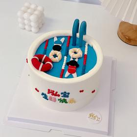 多款~夏日炎炎游泳去！卡通蛋糕-低糖处理无添加