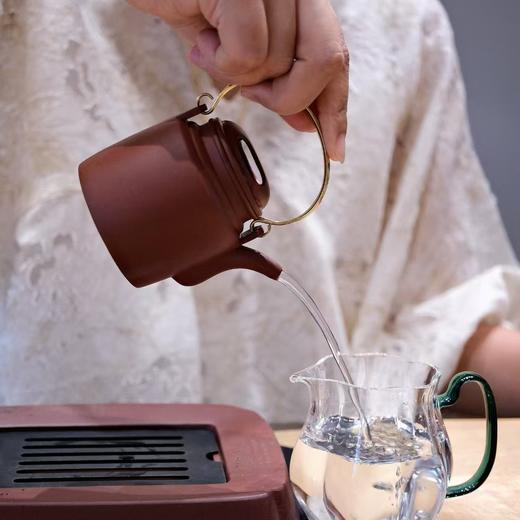 守艺 · 小洋桶 180ml 原矿红皮龙 宜兴 紫砂壶 高端茶器 商品图3