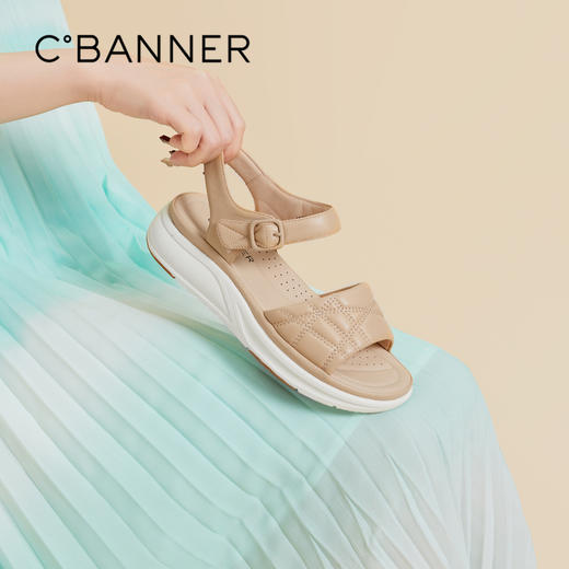 2楼千百度 24年夏季新品 休闲凉鞋 A24321823 商品图0