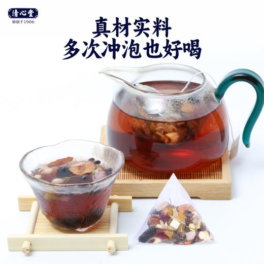 酸枣仁茯苓百合茶 草本原料品质可见 超国标标准 百年传承老字号 舒睡茶 10g*15袋/盒 商品图4