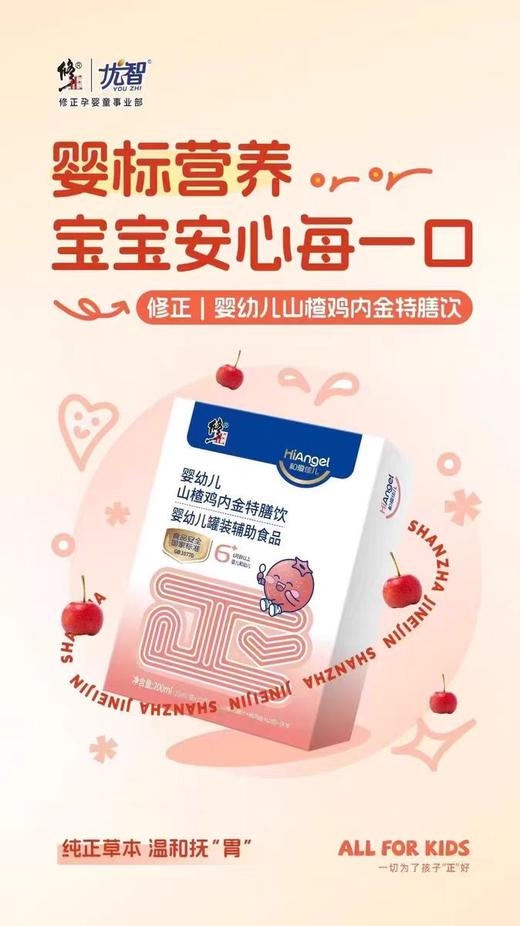 修正婴幼儿山楂鸡内金特膳饮/XZ-14680 商品图1