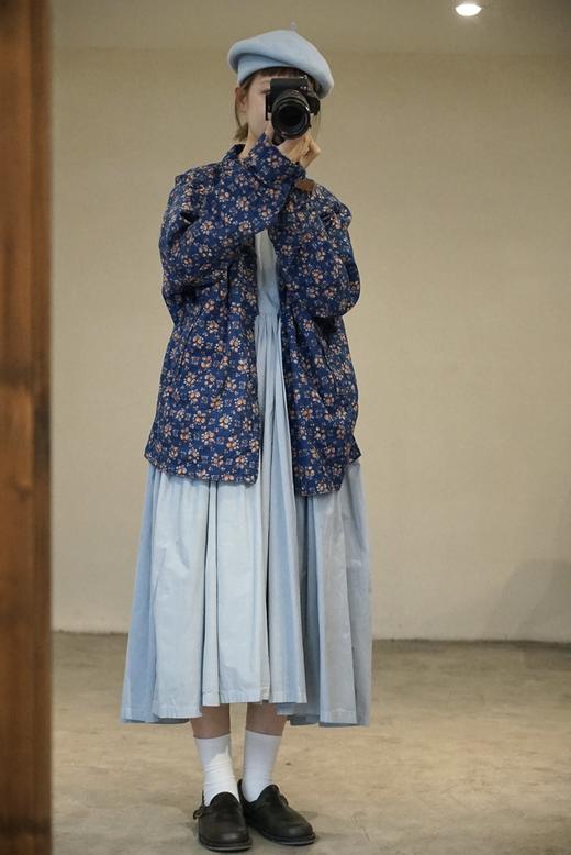 Outil蓝染/碎花口袋外套 商品图7