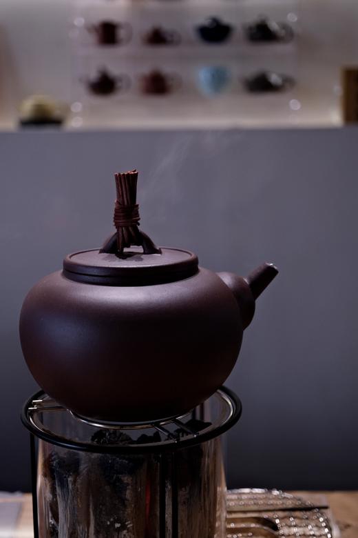 守艺 · 煮茶壶 芝窑手作 原矿紫泥 宜兴原矿紫砂壶 商品图3
