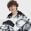 [商场同款]森马夹克男可拆卸连帽外套格纹上衣2025秋新款休闲百搭 商品缩略图3