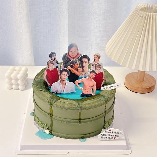 与内娱明星的一天/搞怪糯米纸打印蛋糕-低糖处理无添加 商品图2
