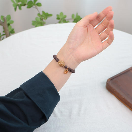 墨红玫瑰手串 商品图13