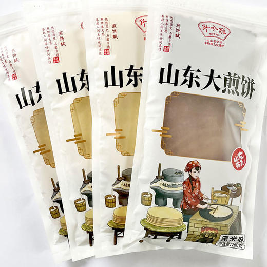 野风酥260克山东特产煎饼4种口味 商品图1
