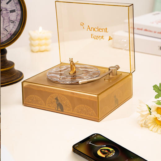 大英博物馆安德森猫系列光影律动白噪音蓝牙音响-尼罗河回响 商品图2