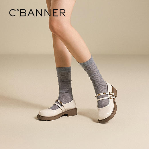 2楼千百度 25年秋季新品 玛丽珍鞋 A25468962 商品图0