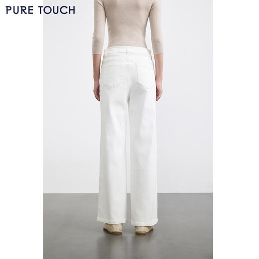 PURE TOUCH新款高腰显瘦女士牛仔裤百搭休闲必备 商品图3