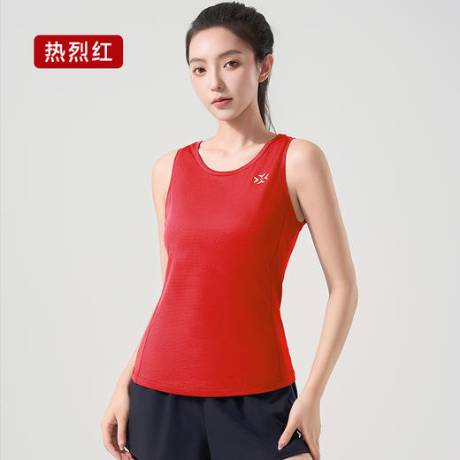 有为者男女款训练跑步背心呼吸方格轻量速干排汗男女款透气轻薄跑步背心HM-BX001 商品图3