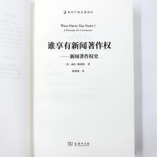 谁享有新闻著作权——新闻著作权史(知识产权名著译丛) 商品图6