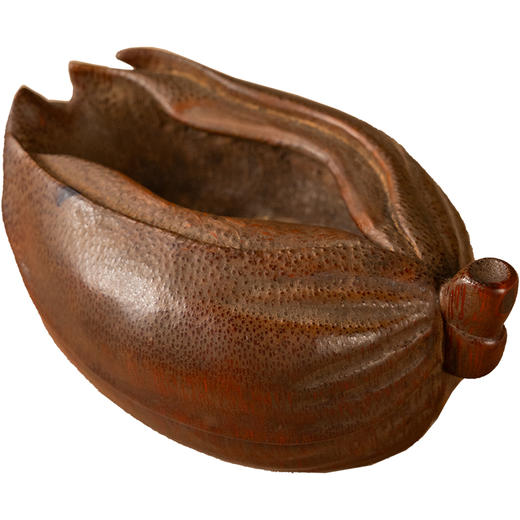 清	竹雕玉兰花水盂 商品图5