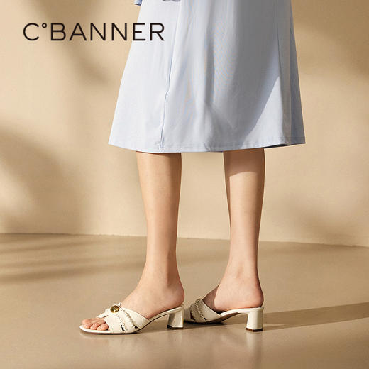 2楼千百度 25年夏季新品 其他拖鞋 A25386106 商品图4