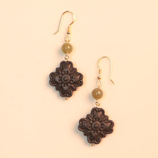 黑龙涎：海棠花创意耳环 商品图6