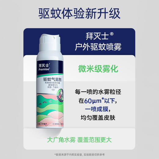 热卖！实力驱蚊！德国拜耳拜灭士 户外驱蚊喷雾 清爽驱蚊 敏感人群可用 100ml/瓶 商品图12