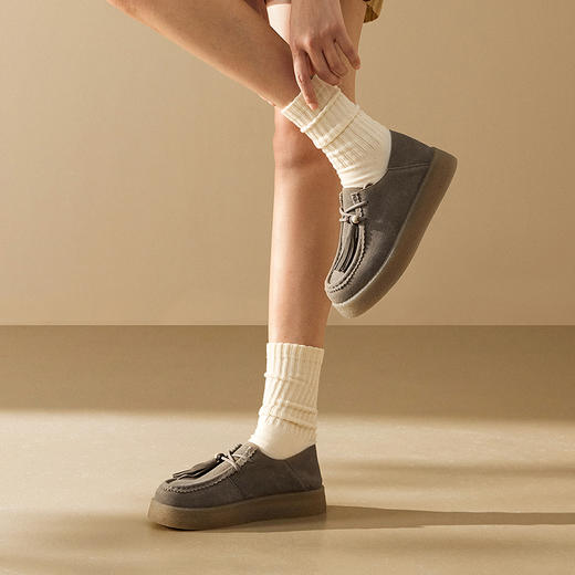 2楼千百度 25年春季新品 牛津鞋 A25126804 商品图4