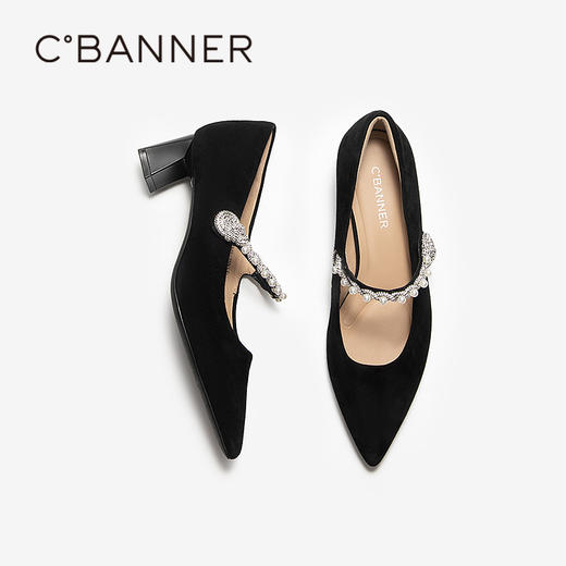 2楼千百度 25年秋季新品 玛丽珍鞋 A25485667 商品图4