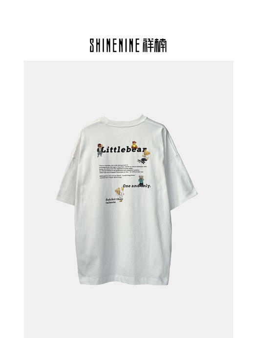 W419312994卡通小熊短袖T恤 商品图1