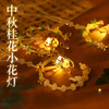 【DIY中秋桂花玉兔小灯笼】新中式手工材料包花灯车挂包挂压襟 玻璃珠串珠百搭饰品 商品缩略图2